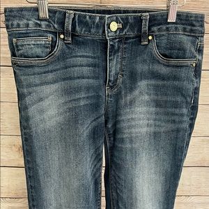 White House Black Market slim crop jeans size 6